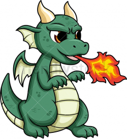 Cute Dragon Breathing Fire | Dragons in 2019 | Dragon ...