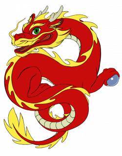 chinese dragon with pearl | Cartoon | Pinterest | Chinese dragon ...