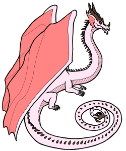 Cervine Cloud Dragon pink variant | Horror Flora