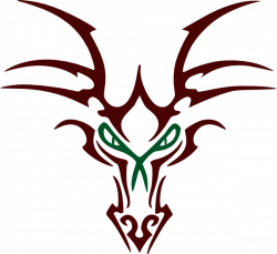 Red Dragon Head Clip Art at Clker.com - vector clip art online ...