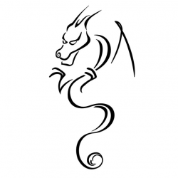 Small Dragon Tatoos ClipArt Best Clipart | embroidery ...