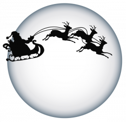 Santa Clause and Moon Shade Transparent PNG Clipart | Ir taču ...