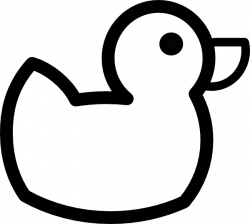 black and white duck images | Duck Outline clip art - vector clip ...