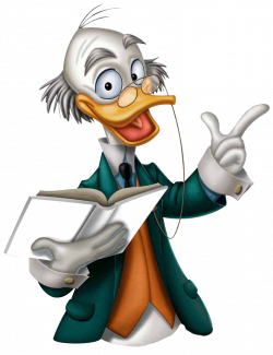 Ludwig Von Drake. Uncle of Donald Duck and great uncle of Huey ...