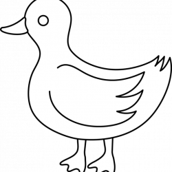 Duck Clipart Black And White cloud clipart hatenylo.com