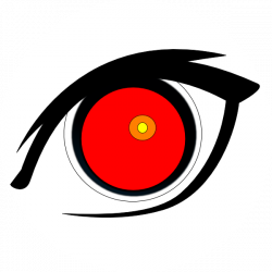 Red Eye Clip Art at Clker.com - vector clip art online, royalty free ...