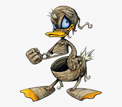 Mummy Clipart Duck - Kingdom Hearts Halloween Town Goofy ...