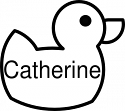 Catherine Duck Clip Art at Clker.com - vector clip art online ...