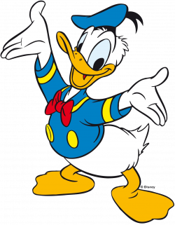 Best Donald Duck Clipart Sad Cdr - Vector Art Library