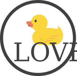 Clipart - Duck Love