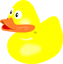 Yellow Rubber Duck Clip Art at Clker.com - vector clip art online ...