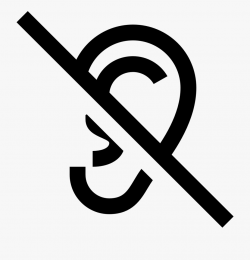 Ears Clipart Auditory - Deaf Icon Png #75737 - Free Cliparts ...