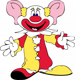 Clipart - big earred clown