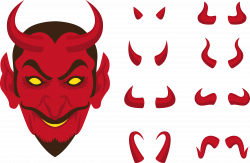 Lucifer Devil Clip art - Horrible demon 5373*3518 transprent Png ...