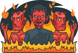 Lucifer Devil Demon Illustration - dreadful demons 5542*3790 ...