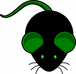 C57bl/6 With Dk Green Ears Clip Art at Clker.com - vector clip art ...