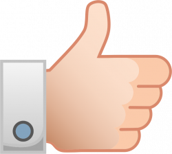 Clipart - Thumbs Up Like Hand