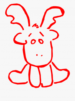 Moose Clipart Adorable - Baby Moose Coloring Page #376124 ...