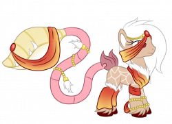 OC Ref: Ifrit and Qareen the Plant Pony by SilverRomance on DeviantArt
