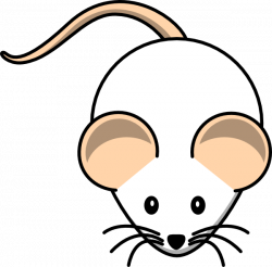 White Mouse Pink Tail Clip Art at Clker.com - vector clip art online ...