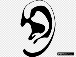 Ear Clip art, Icon and SVG - SVG Clipart