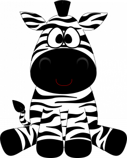 Cartoon Zebra by @GDJ, Cartoon Zebra from pixabay., on @openclipart ...
