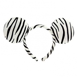 Amazon.com : Disney Parks Minnie Mouse Ears Headband Zebra ...