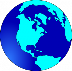 Earth Light Blue Clip Art at Clker.com - vector clip art online ...