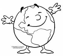 Earth Day Coloring Pages | Clipart Panda - Free Clipart Images