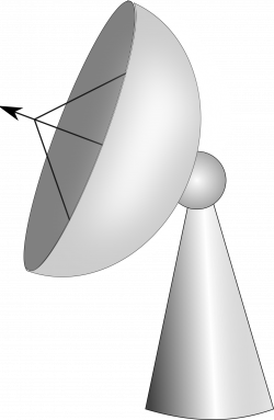 Clipart - Satellite Earth Station
