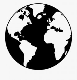 File Earth The Noun - Earth Drawing Black And White #891362 ...