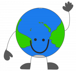 Happy earth clipart free clipart images - Clipartix