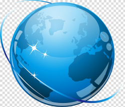 Internet , Internet Security Earth transparent background ...