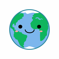 Kawaii Earth Icons PNG - Free PNG and Icons Downloads