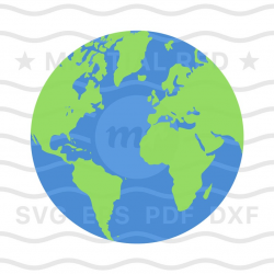 Earth svg, Planet Earth svg, Planet svg, World svg, Earth Day svg, svg,  file, design, download, clipart, vector, icon, eps, pdf, png, dxf