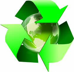 Recycle Symbol With Earth Clip Art at Clker.com - vector clip art ...