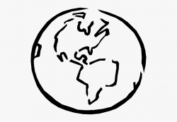 Earth Sketch Clip Art At Clker - Earth Clipart Transparent ...