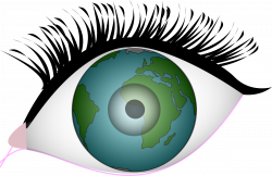 28+ Collection of Earth With Eyes Clipart | High quality, free ...