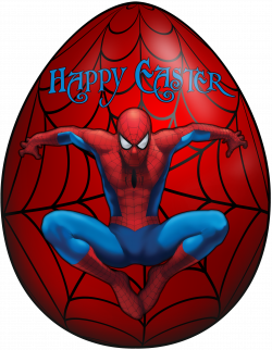 Kids Easter Egg Spiderman PNG Clip Art Image | Gallery Yopriceville ...