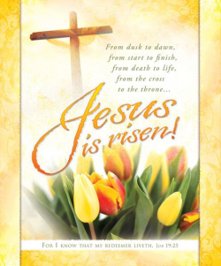 Free Church Bulletin Clip Art/Easter | View Larger Image ...