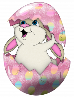 Easter Cute Bunny in Egg Transparent PNG Clipart | Gallery ...