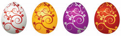 Easter Eggs Decorative PNG Clipart Picture | Gallery Yopriceville ...
