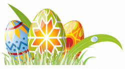 Easter Eggs with Grass Decoration PNG Clipart | Gallery ...