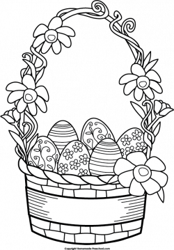 Easter Clip Art Black And White – Happy Easter 2018