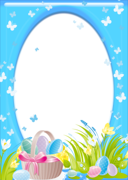 Easter Transparent PNG Frame | Gallery Yopriceville - High-Quality ...