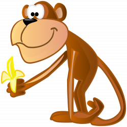Monkey Cartoon Clip Art Image | Gallery Yopriceville - High-Quality ...