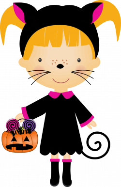 Halloween - Nini Scrap_Halloween Kids_03.png - Minus | felt ...