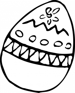 Easter Egg Clipart Black And White | Clipart Panda - Free Clipart Images