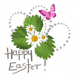 Happy Easter Transparent Text with Deco PNG Picture | Gallery ...
