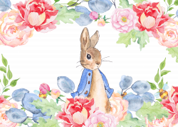 The Tale of Peter Rabbit Watercolor painting Clip art - Watercolor ...